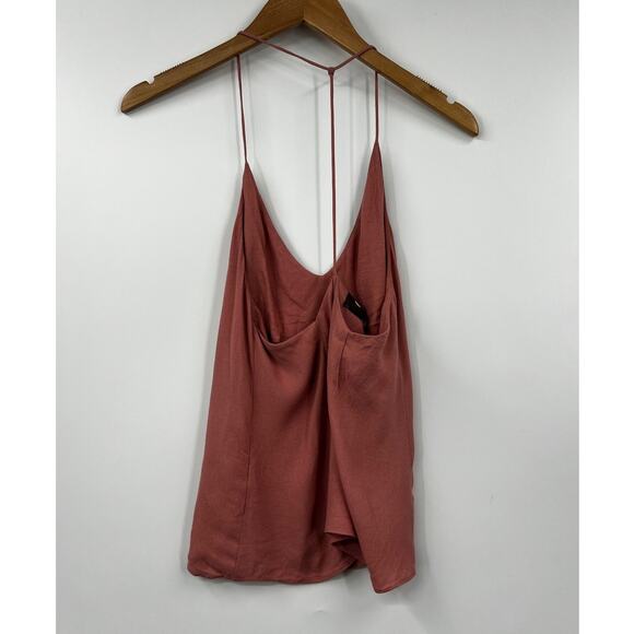 Reformation Women's Lightweight Casual Tank Top Sleeveless Deep Pink Size S - Picture 5 of 7